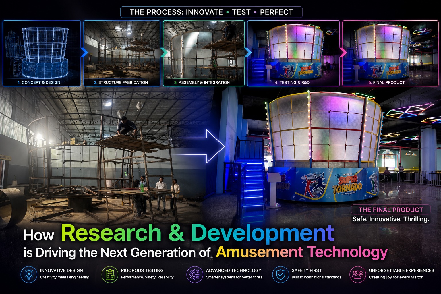 How Research & Development is Driving the Next Generation of Amusement Technology