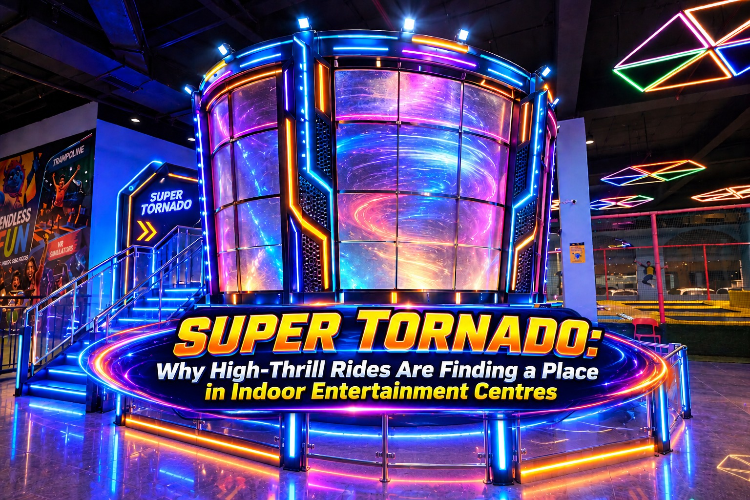 Super Tornado: Why High-Thrill Rides Are Finding a Place in Indoor Entertainment Centres